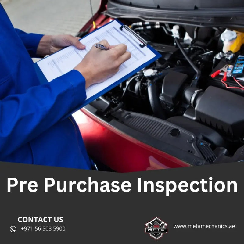 Pre Purchase Inspection and Service Package in OE Supplier