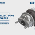 Rear Axle Brake Kit with an Actuator Service in OE Supplier