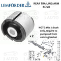 Rear Trailing Arm Bush for a Countryman in OE Supplier